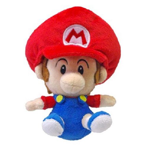 Image of Official Nintendo Mario Plush Series Stuffed Toy - 5" Baby Mario