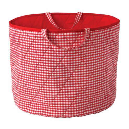 Image of Toy Storage Basket - Red