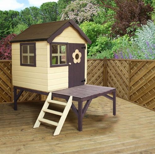 Image of Tower Playhouse 4ft X 4ft + Ladder
