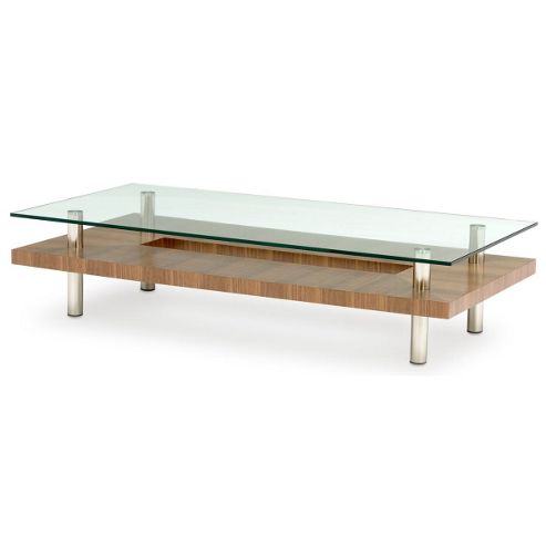 Image of Bdi Natural Stained Walnut Coffee Table