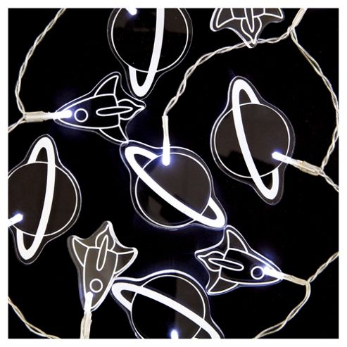 Image of Tesco Planet And Space Ship Line Lights