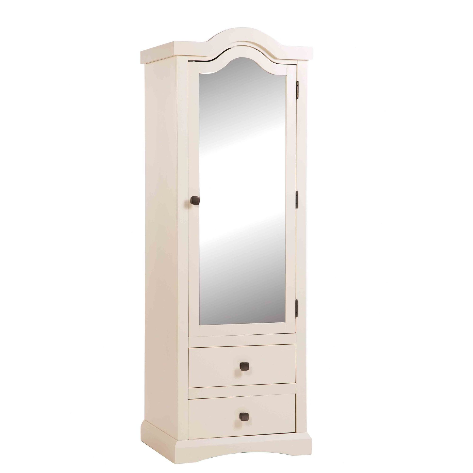 Home Essence Quebec 1 Mirrored Door with 2 Drawer Wardrobe at Tesco Direct