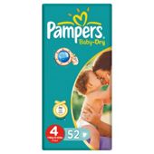 Pampers Baby Dry Economy Pack Maxi Plus 48 (size 4+)
