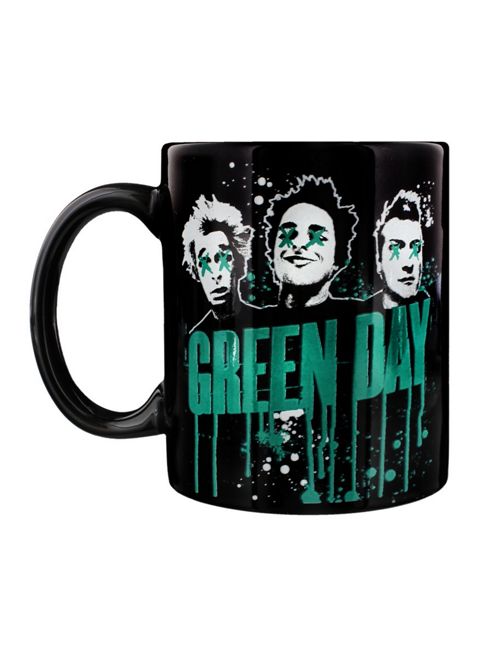 Image of Green Day Drips Boxed 10oz Ceramic Mug