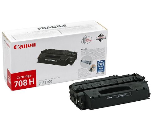 Image of Canon 708h Black Toner Cartridge High Capacity (yield 6,000 Pages)