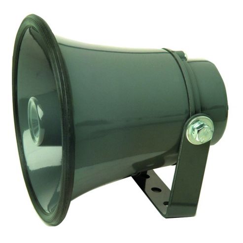 Image of Maplin Grey 8 Ohm 15w Aluminium Horn Speaker