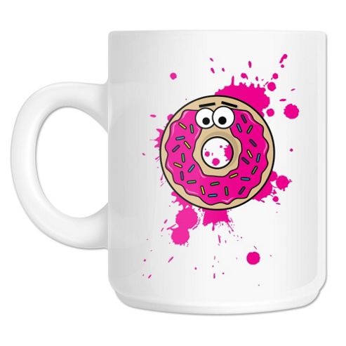 Image of Yummy Chums Donut 10oz Ceramic Mug