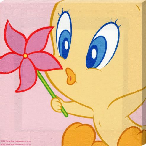Image of Looney Tunes Baby Cute & Cheeky Tweety Pie Canvas Print