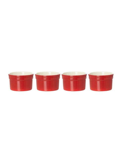 Image of Linea Maison Ramekin Set Of 4, Red