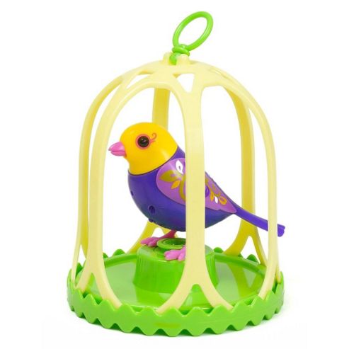Image of Silverlit Digibird With Whistle Ring And Birdcage (livia)