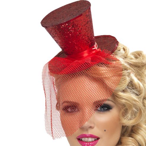 Image of Mini Top Hat - Red