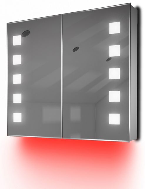 Image of Ambient Demist Bathroom Cabinet With Sensor & Internal Shaver Socket K81r