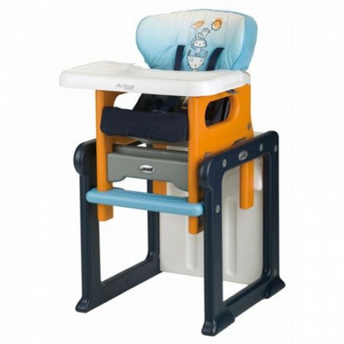 Image of Jane Activa Evo Highchair (funny Tye Dye)