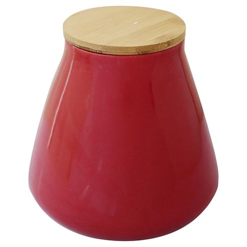 Image of Retro Storage Canister, Red, Large