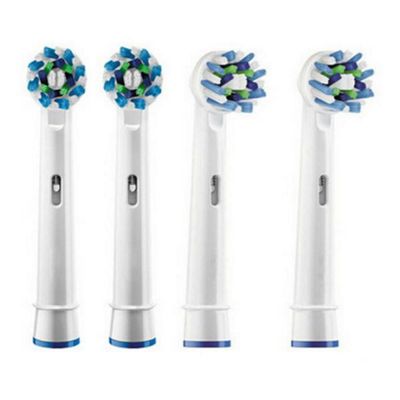 Oral-B Cross Action Electric Brush Heads 4 Pack