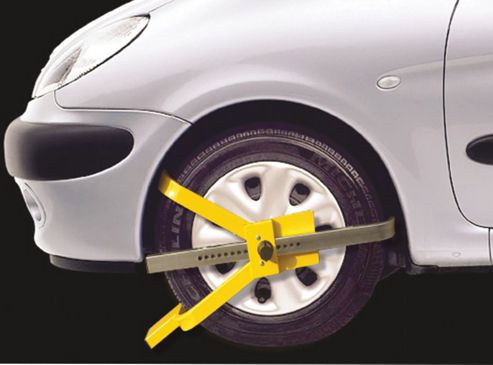 Image of Cross Face Wheel Clamp Various Sizes