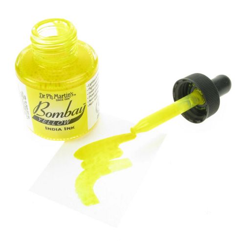 Image of Dr. Ph. Martin's Bombay Ink - Yellow