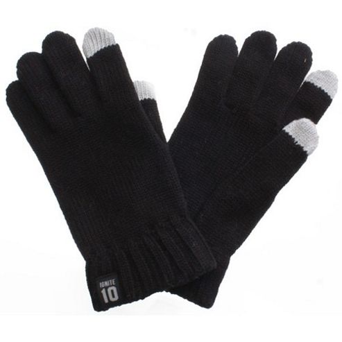 Image of Ignite Touch Gloves - Black - Black
