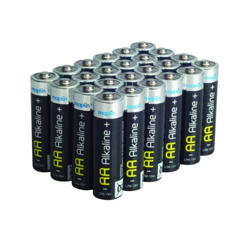 Image of 24 Aa Pack Maplin Battery Alkaline Extra Long-life