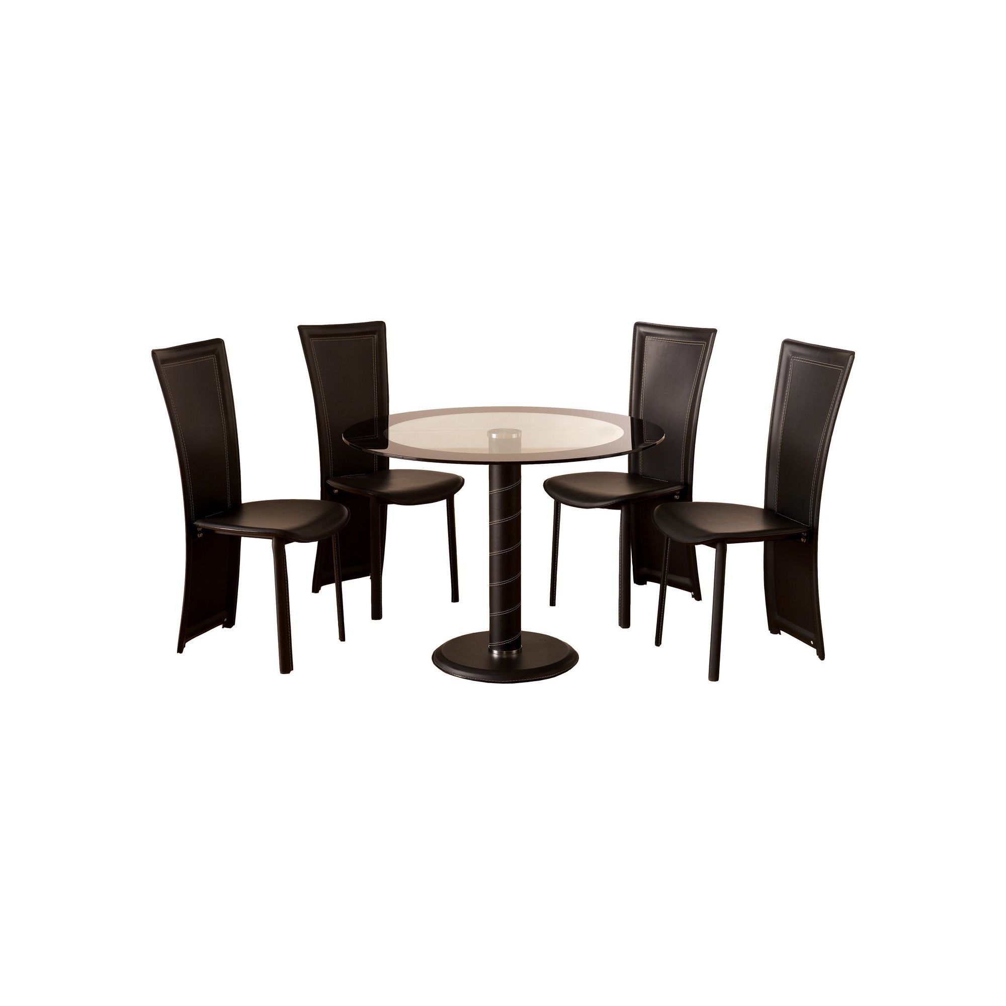 Home Essence Coromandel 5 Piece Round Dining Set at Tesco Direct