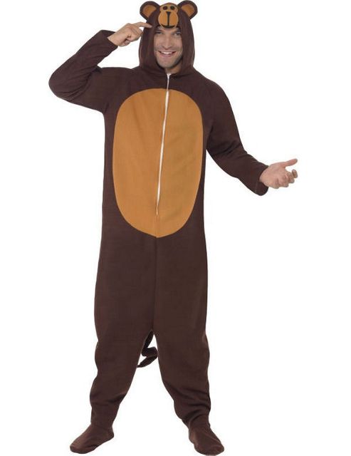 Image of Monkey Onesie Costume Medium