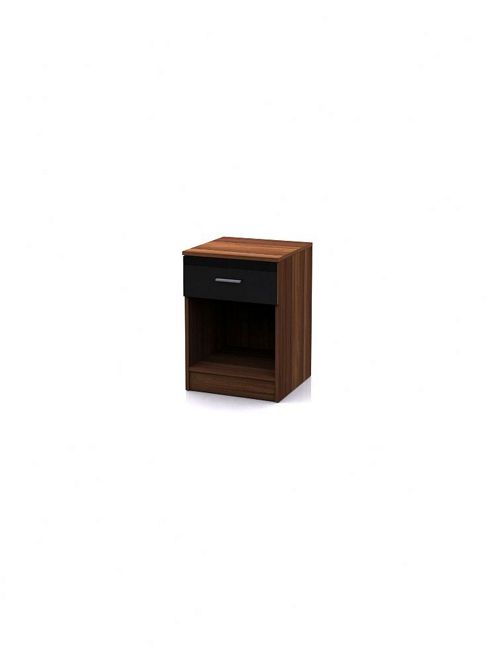 Image of Altruna Alina Bedside Chest - Black