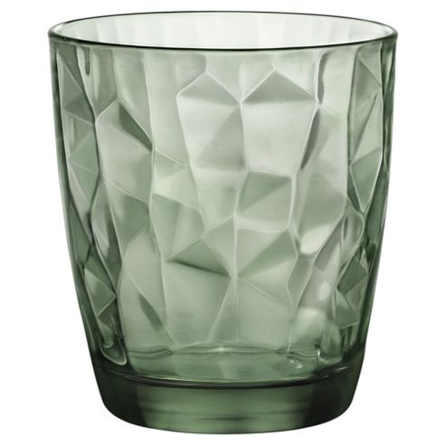 Image of Bormioli Green Hammered Glass