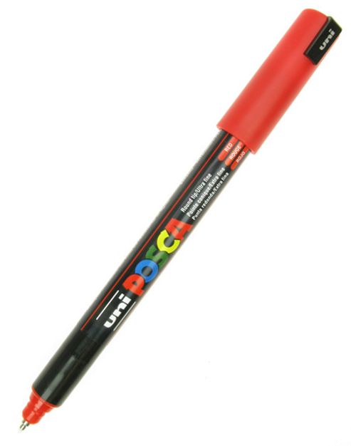 Image of Uni Pc-1mr Posca Marker Ultra Fine Red