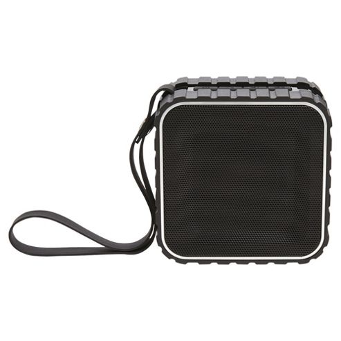 Image of Groov-e Splashproof Portable Bluetooth Speaker, Black