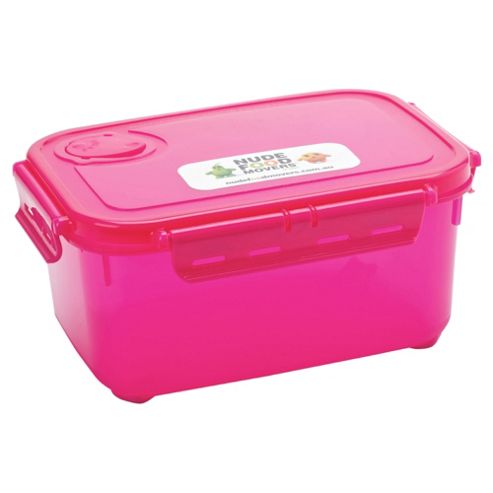 Image of Smash Snaptight 1l Pink Food Container