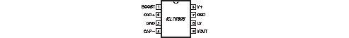 Image of Icl7660scpa Cmos Voltage Convertor