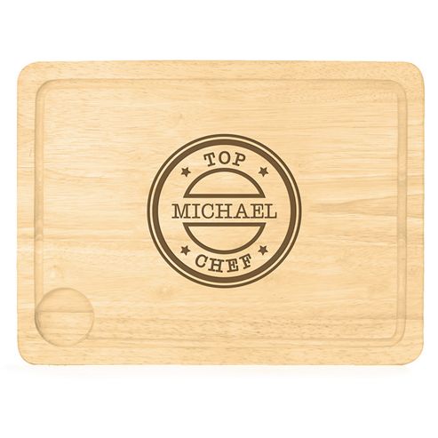 Image of Personalised Top Chef Carving Board