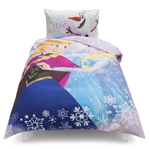 Image of Disney Frozen Crystal Single Duvet Set
