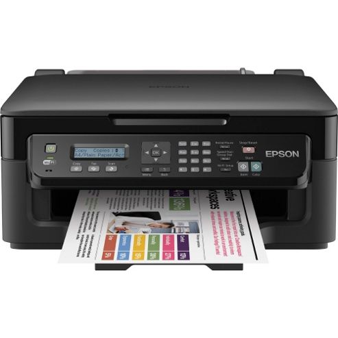 Image of Epson Workforce Wf-2510wf (a4) Colour Inkjet All-in-one Printer (print/copy/scan/fax) 34ppm (mono) 18ppm (colour) 3000 (mdc) 38 Sec (photo)