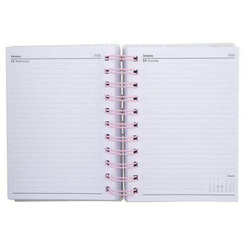 Image of T. 15/16 Diary A6 Dtp - Miss Coco Floral Print