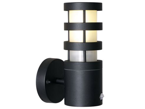 Image of Nordlux Darwin One Light Outdoor Wall Bracket In Black