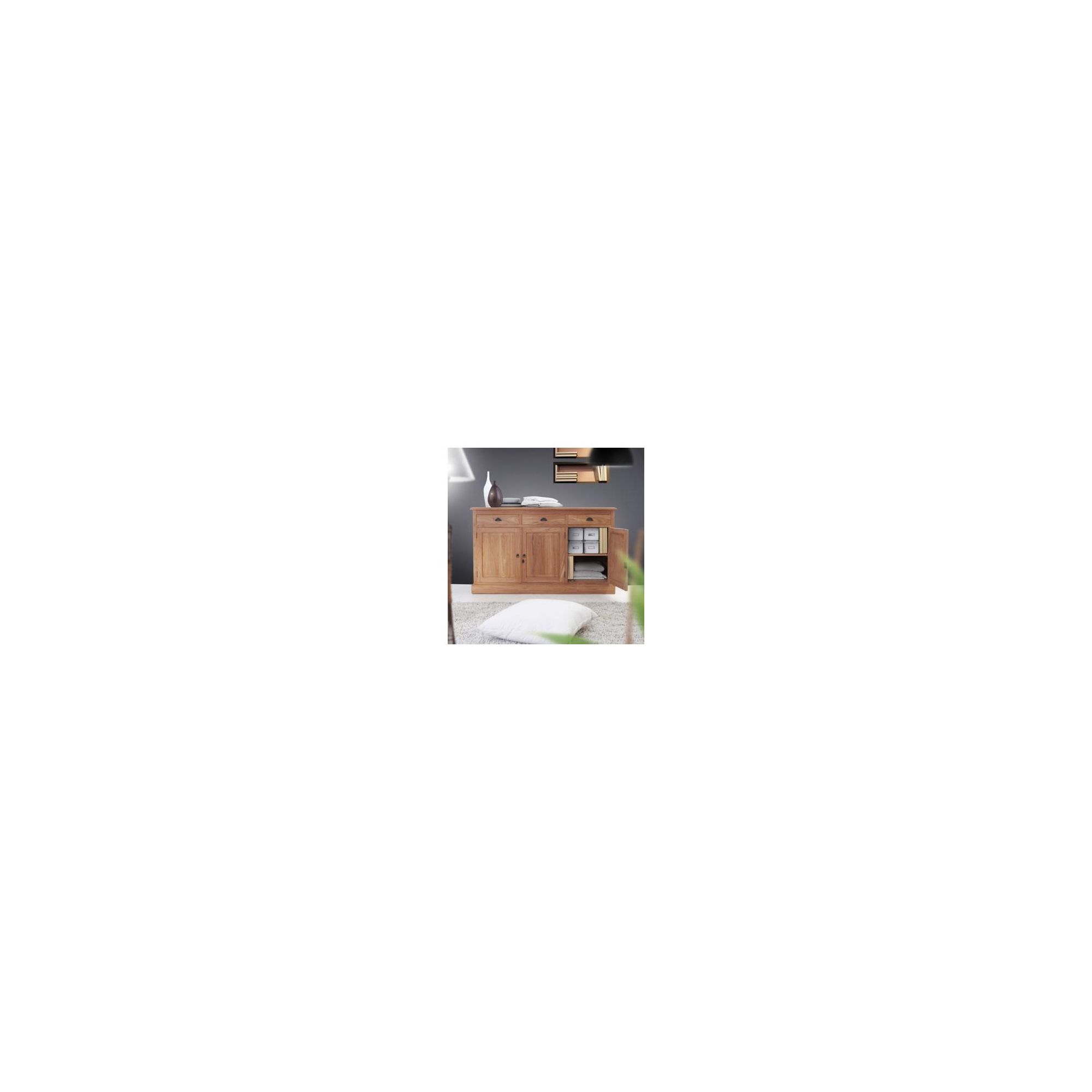 Tikamoon Neo Classic Teak Trio Buffet at Tesco Direct