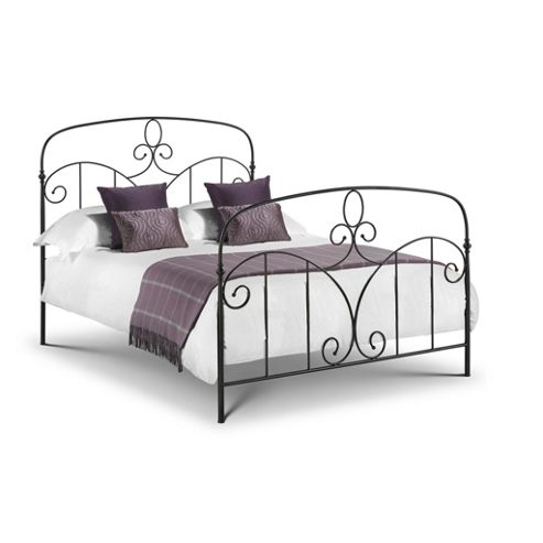 Image of Mediterranean Style King Size 5ft High End Metal Bed Frame