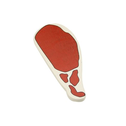 Image of Bigjigs Toys Bjf115 Wooden Play Food Bacon (pack Of 2)