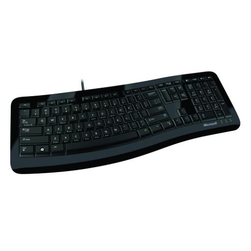 Image of Microsoft Comfort Curve 3000 Wired Keyboard - Black