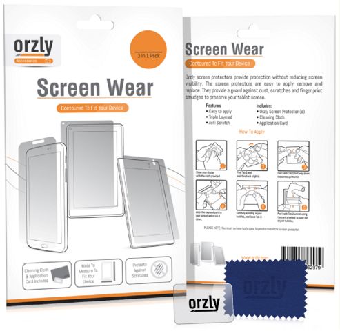 Image of Orzly 3in1 Screen Protector Multi-pack For Ipad Air 2
