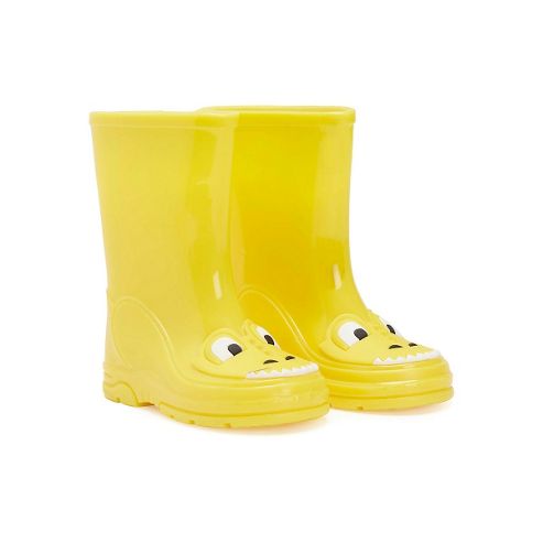 Image of Yellow Monster Wellies