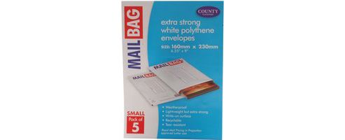 Image of County Mail Bag Small Pack Of 5 C260