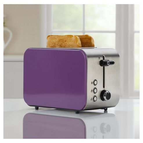 ... Tesco 2Tsspr15 Purple 2 Slice Toaster from our Toasters range - Tesco