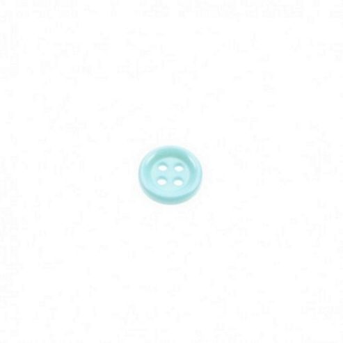 Image of Dill Buttons 13mm Round - Turquoise