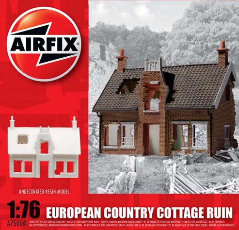 Image of European Country Cottage Ruin (a75004) 1:76