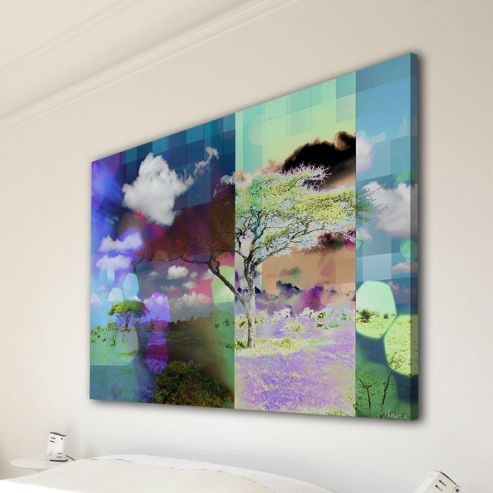 Image of Parvez Taj Bright Lights Wall Art - 41 Cm H X 61 Cm W X 5 Cm D