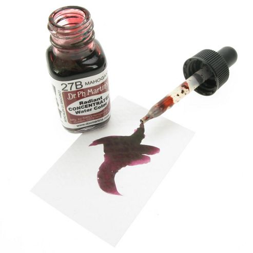 Image of Dr. Ph. Martin's Radiant Concentrated Watercolours - Mahogany