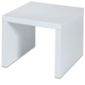LEVV Lamp Table in White High Gloss