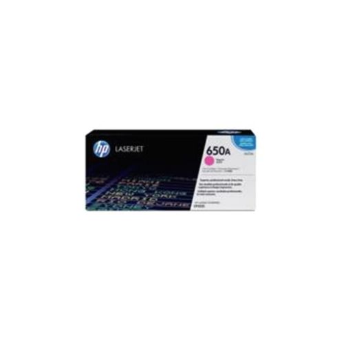 Image of Hp 650a Magenta Smart Print Cartridge (yield 15,000 Pages) For Hp Colour Laserjet Enterprise Cp5525